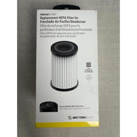 One new Scosche Replacement HEPA Filter for FrescheAir AFP2 Air Purifier SEALED! - Picture 1 of 6